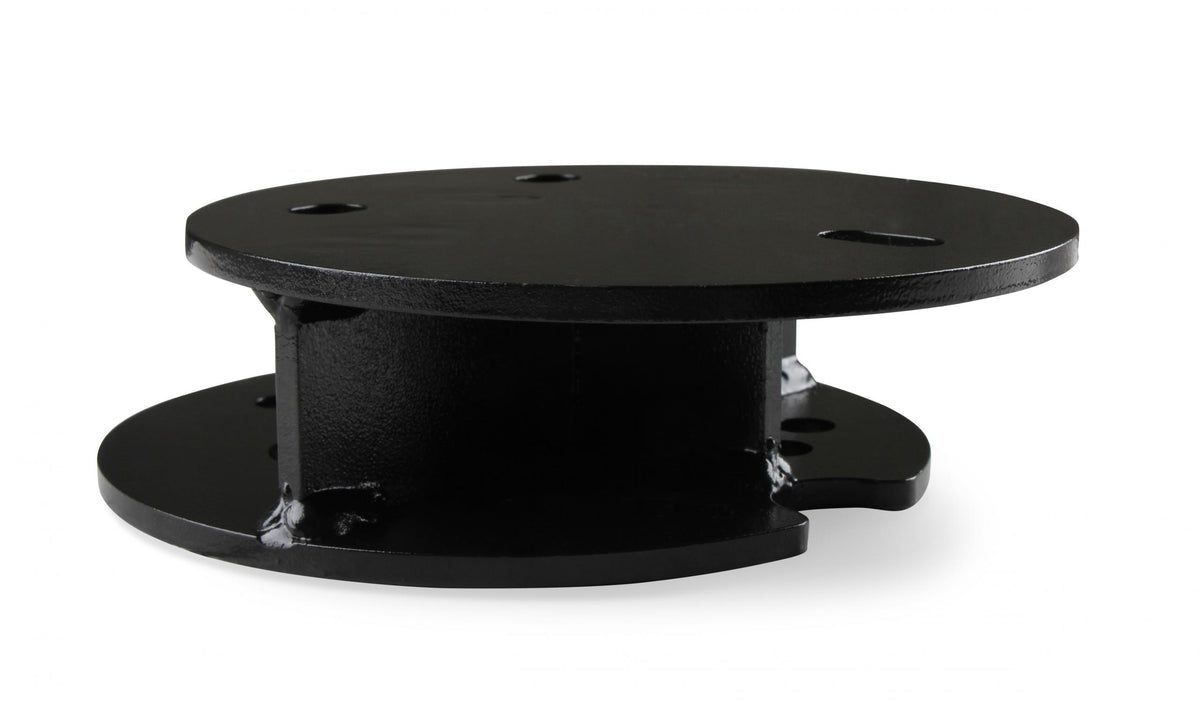 1987-2018 Jeep Wrangler YJ TJ JK Spare Tire Carrier Spacer Black Powdercoat Steel Anvil Off-Road