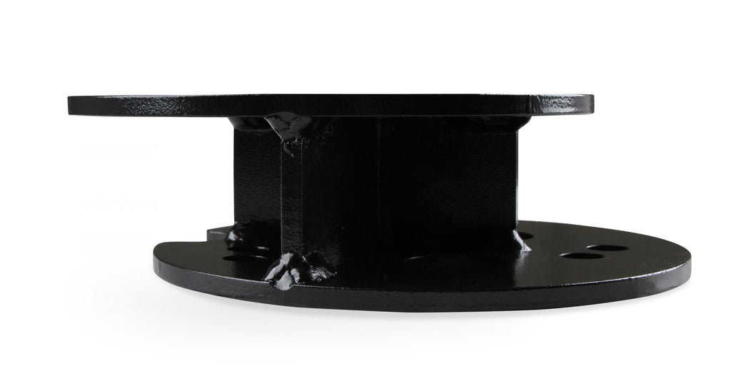 1987-2018 Jeep Wrangler YJ TJ JK Spare Tire Carrier Spacer Black Powdercoat Steel Anvil Off-Road