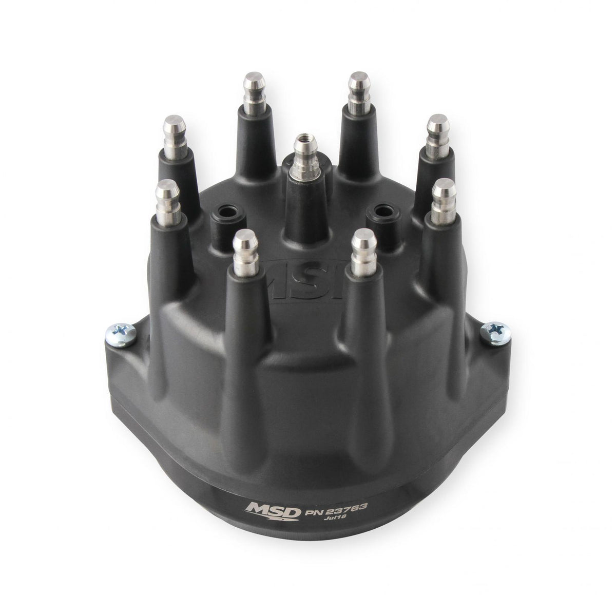 MSD Black Chevy Tall Deck Dual Sync Distributor Pro-Billet Dual Sync EFI Distributors Designed To Work With Holley Efi, And Other Sequential EFI Systems That Support Hall Effect Crank And Cams Sensor Inputs MSD Ignition