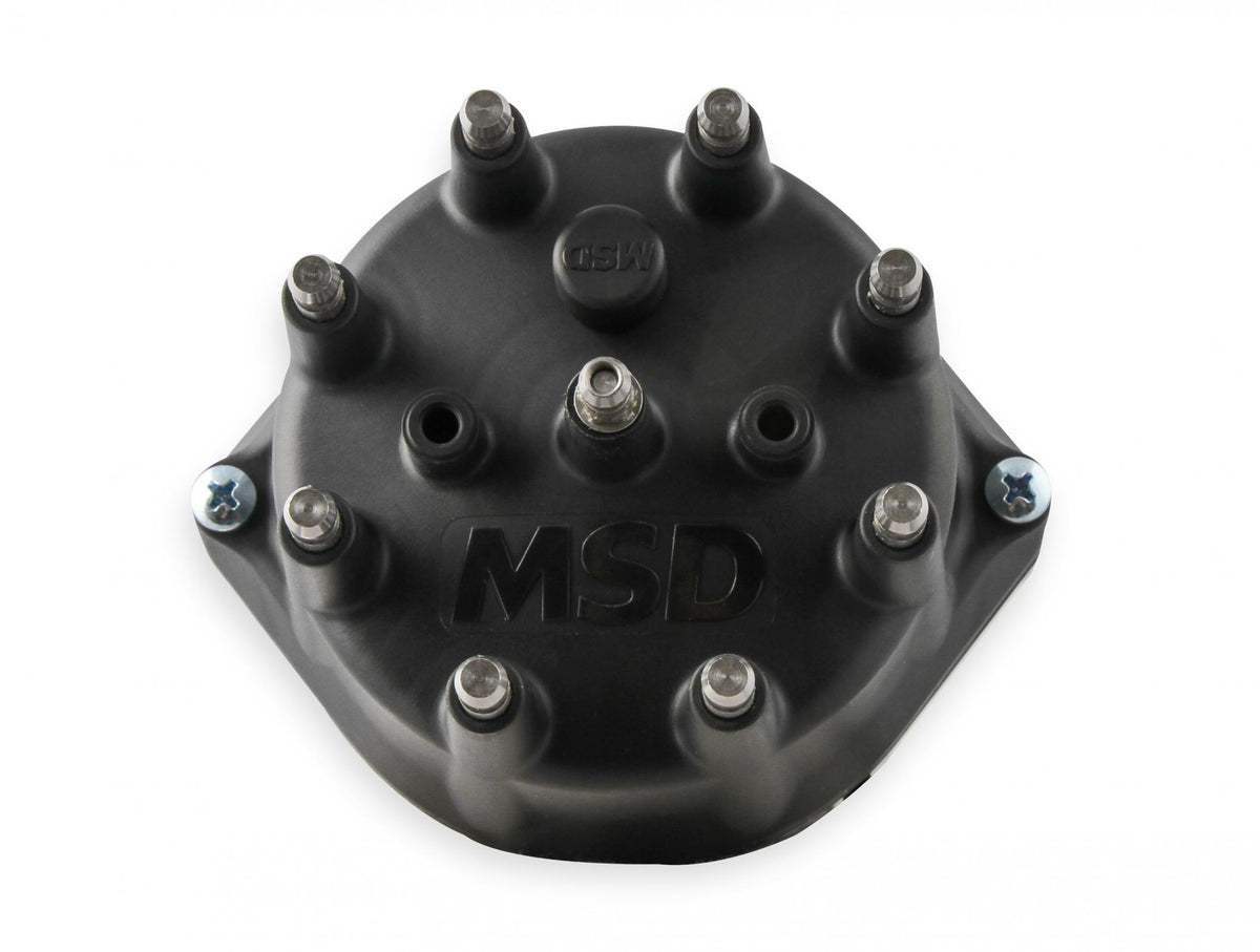 MSD Black Ford 351W Dual Sync Distributor Pro-Billet Dual Sync EFI Distributors Designed To Work With Holley Efi, And Other Sequential EFI Systems That Support Hall Effect Crank And Cams Sensor Inputs MSD Ignition