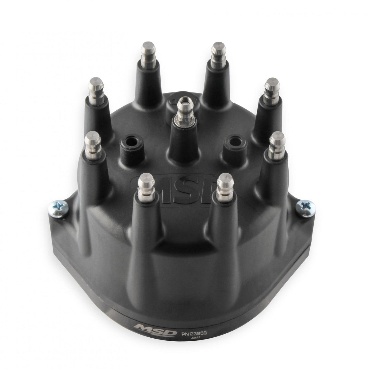 MSD Black Ford Fe Dual Sync Distributor Pro-Billet Dual Sync EFI Distributors Designed To Work With Holley Efi, And Other Sequential EFI Systems That Support Hall Effect Crank And Cams Sensor Inputs MSD Ignition