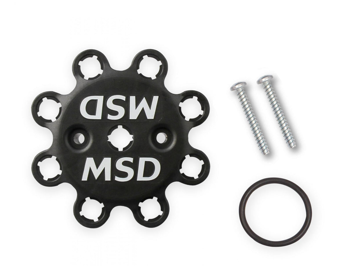 MSD Black Chrysler 318-360 Dual Sync Distributor Pro-Billet Dual Sync EFI Distributors Designed To Work With Holley Efi, And Other Sequential EFI Systems That Support Hall Effect Crank And Cams Sensor Inputs MSD Ignition