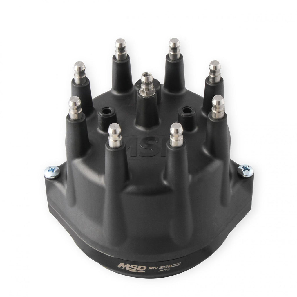 MSD Black Chrysler 426, 440 Dual Sync Distributor Pro-Billet Dual Sync EFI Distributors Designed To Work With Holley Efi, And Other Sequential EFI Systems That Support Hall Effect Crank And Cams Sensor Inputs MSD Ignition