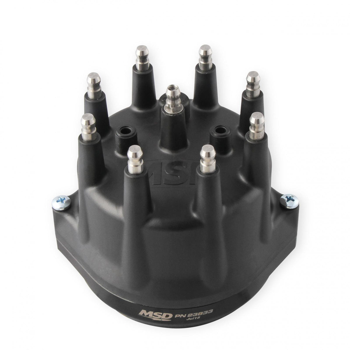 MSD Black Chrysler 426, 440 Dual Sync Distributor Pro-Billet Dual Sync EFI Distributors Designed To Work With Holley Efi, And Other Sequential EFI Systems That Support Hall Effect Crank And Cams Sensor Inputs MSD Ignition
