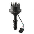 MSD Black Oldsmobile V8 Dual Sync Distributor Pro-Billet Dual Sync EFI Distributor Fits Olds 260, 307, 330, 350, 400, 403, 425 And 455 MSD Ignition