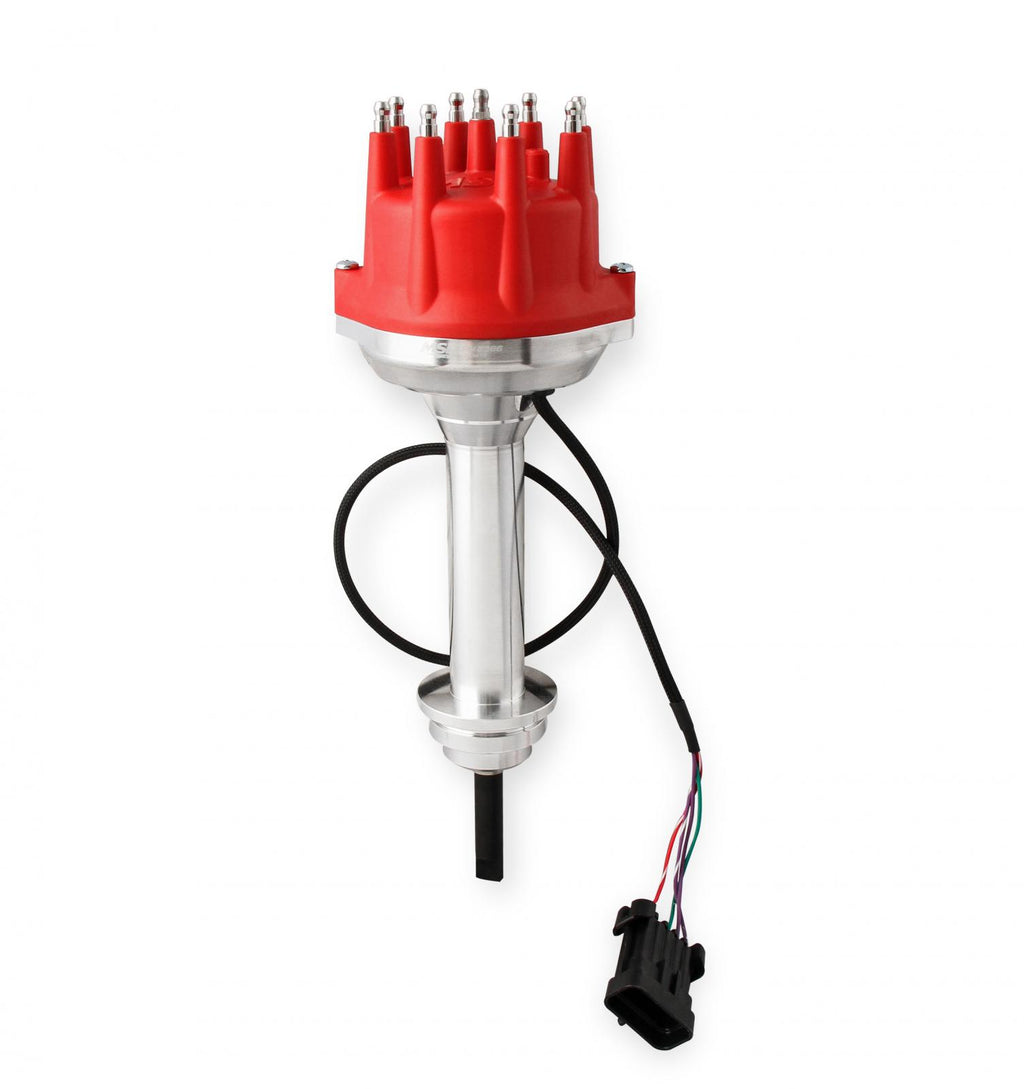 Chrysler 383, 400 Dual Snyc Distributor Pro-Billet Dual Sync EFI Distributors Designed To Work With Holley Efi, And Other Sequential EFI Systems That Support Hall Effect Crank And Cams Sensor Inputs MSD Ignition