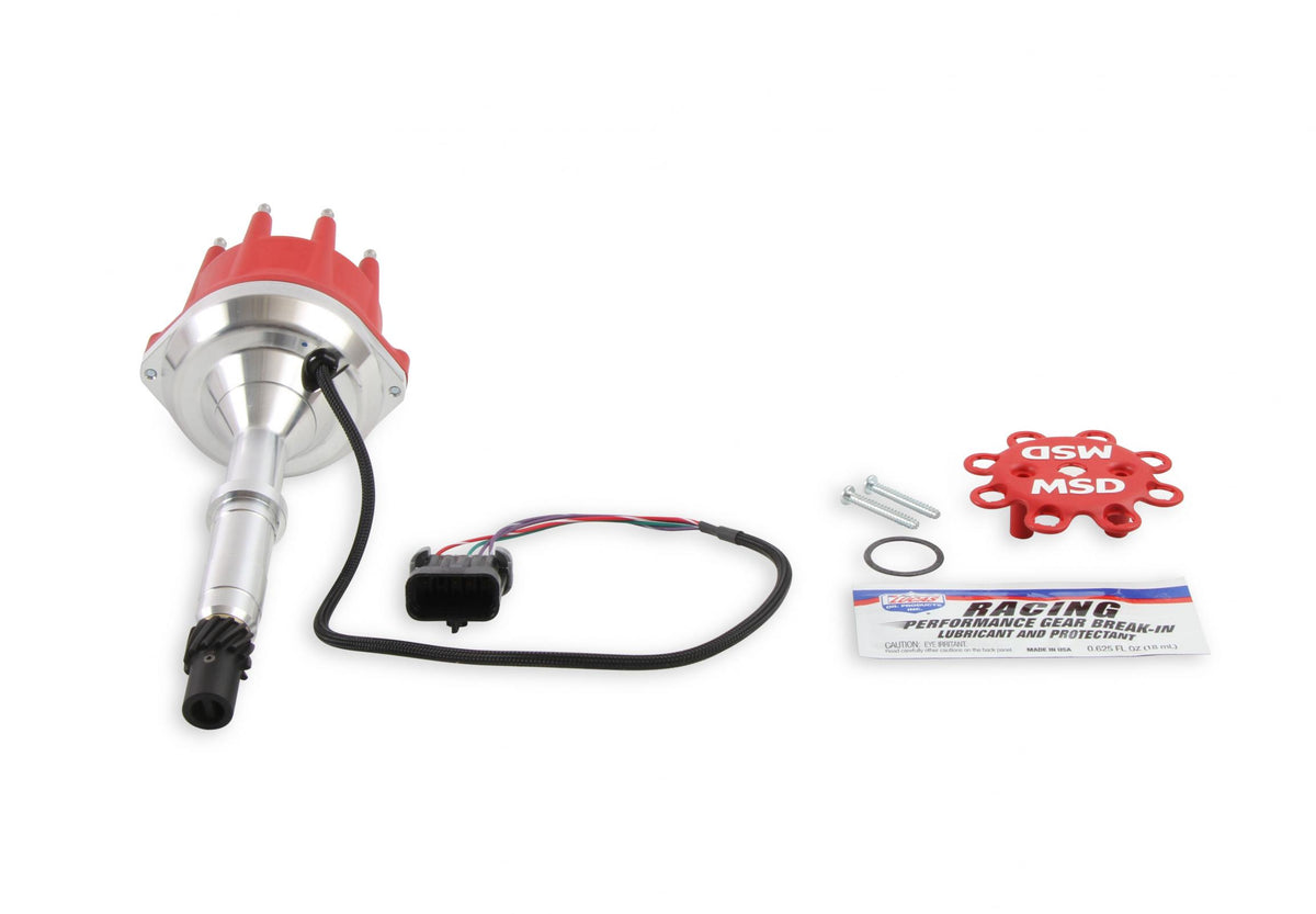 MSD Amc V-8 EFI Dual Sync Distributor Fits 290, 304, 343, 360, 390, 401 Amc Engines. Dual Sync EFI Distributors Designed To Work With Holley Efi, And Other Sequential EFI Systems That Support Hall Effect Crank And Cams Sensor Inputs MSD Ignition