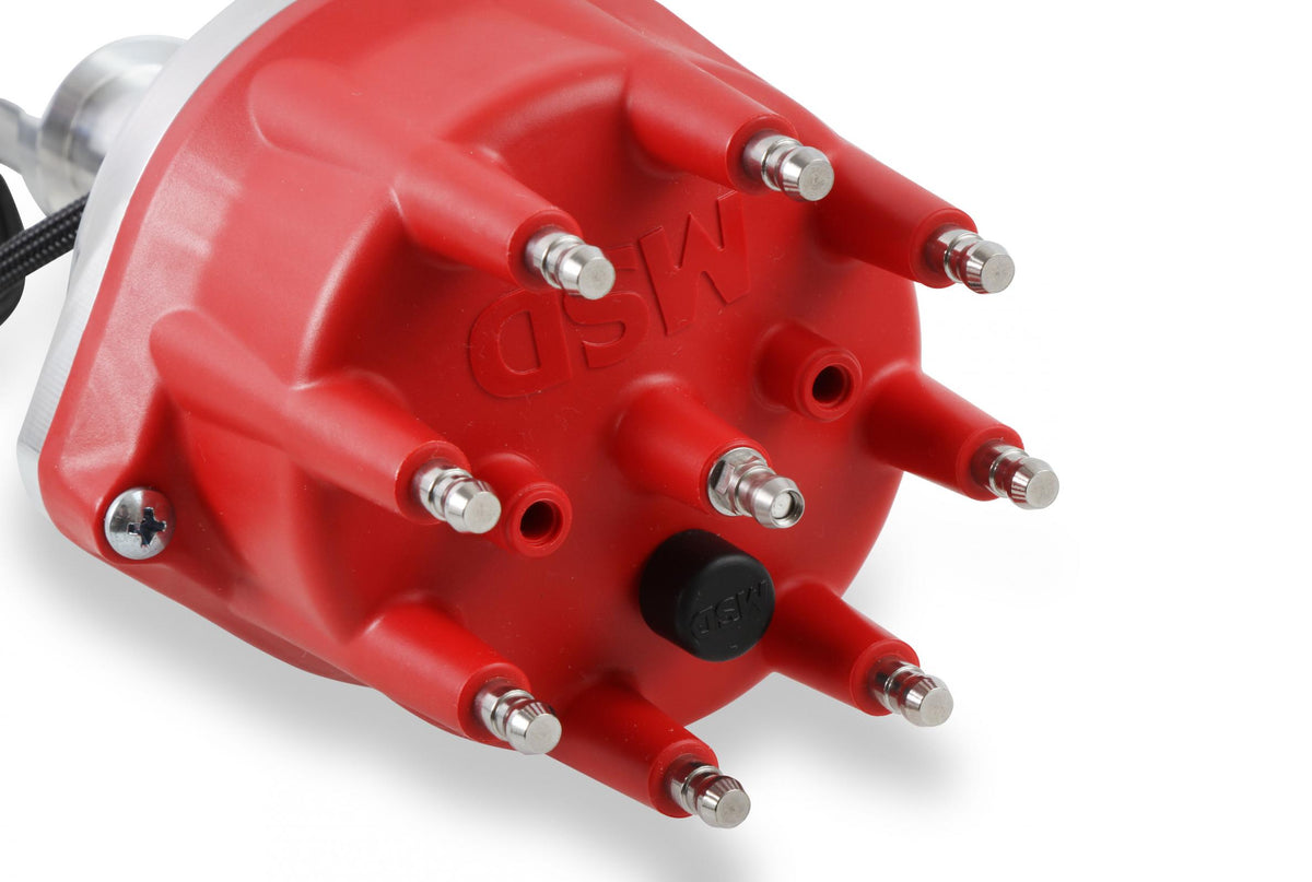 MSD Amc V-8 EFI Dual Sync Distributor Fits 290, 304, 343, 360, 390, 401 Amc Engines. Dual Sync EFI Distributors Designed To Work With Holley Efi, And Other Sequential EFI Systems That Support Hall Effect Crank And Cams Sensor Inputs MSD Ignition