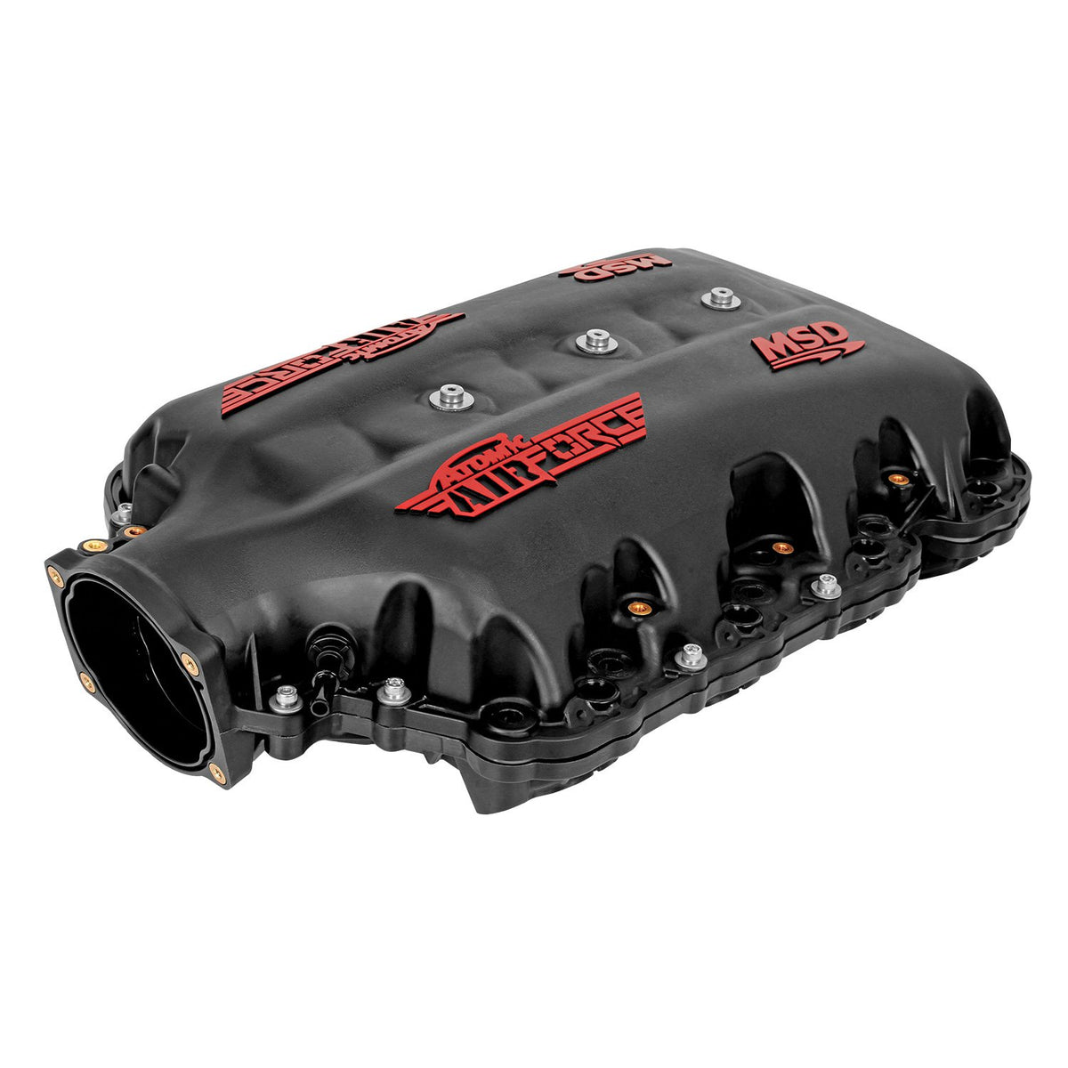 Atomic Airforce Gen-V Lt Intake Manifold, Red Performance Polymer Intake Manifold For GM Gen-V Lt Engines MSD Ignition