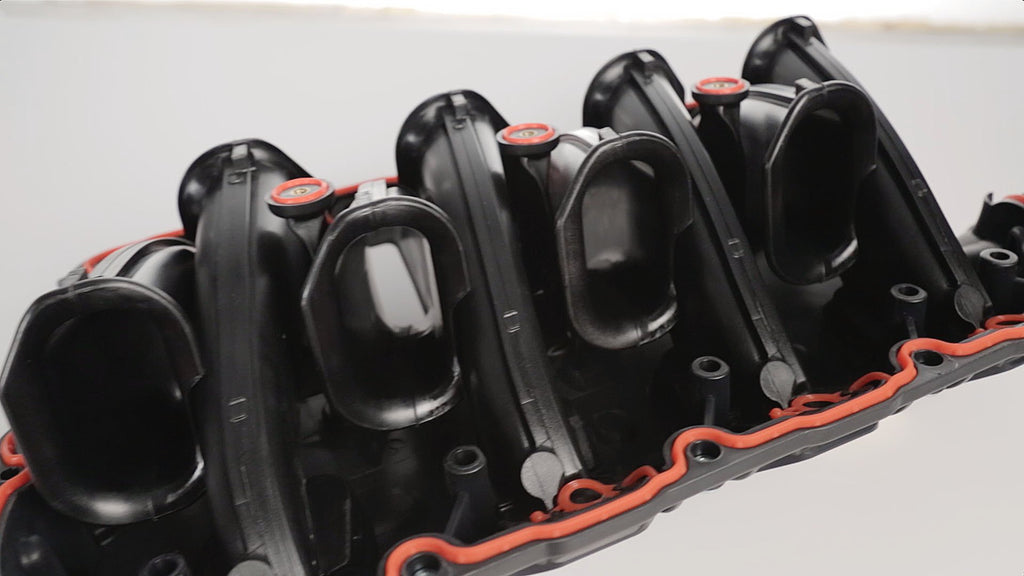 Atomic Airforce Gen-V Lt Intake Manifold, Red Performance Polymer Intake Manifold For GM Gen-V Lt Engines MSD Ignition