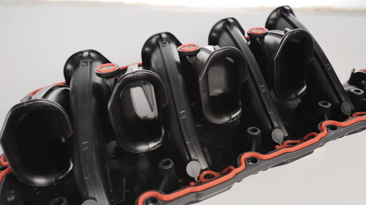 Atomic Airforce LS7 Intake Manifold Red Performance Polymer Intake Manifold For GM LS7 Engines MSD Ignition