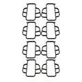 Seal Port Kit For Airforce Manifold Pn 2701-2702 Use This Seal Port Kit For Your Pn 2701-2702 Airforce Manifold. Set Of 8 MSD Ignition