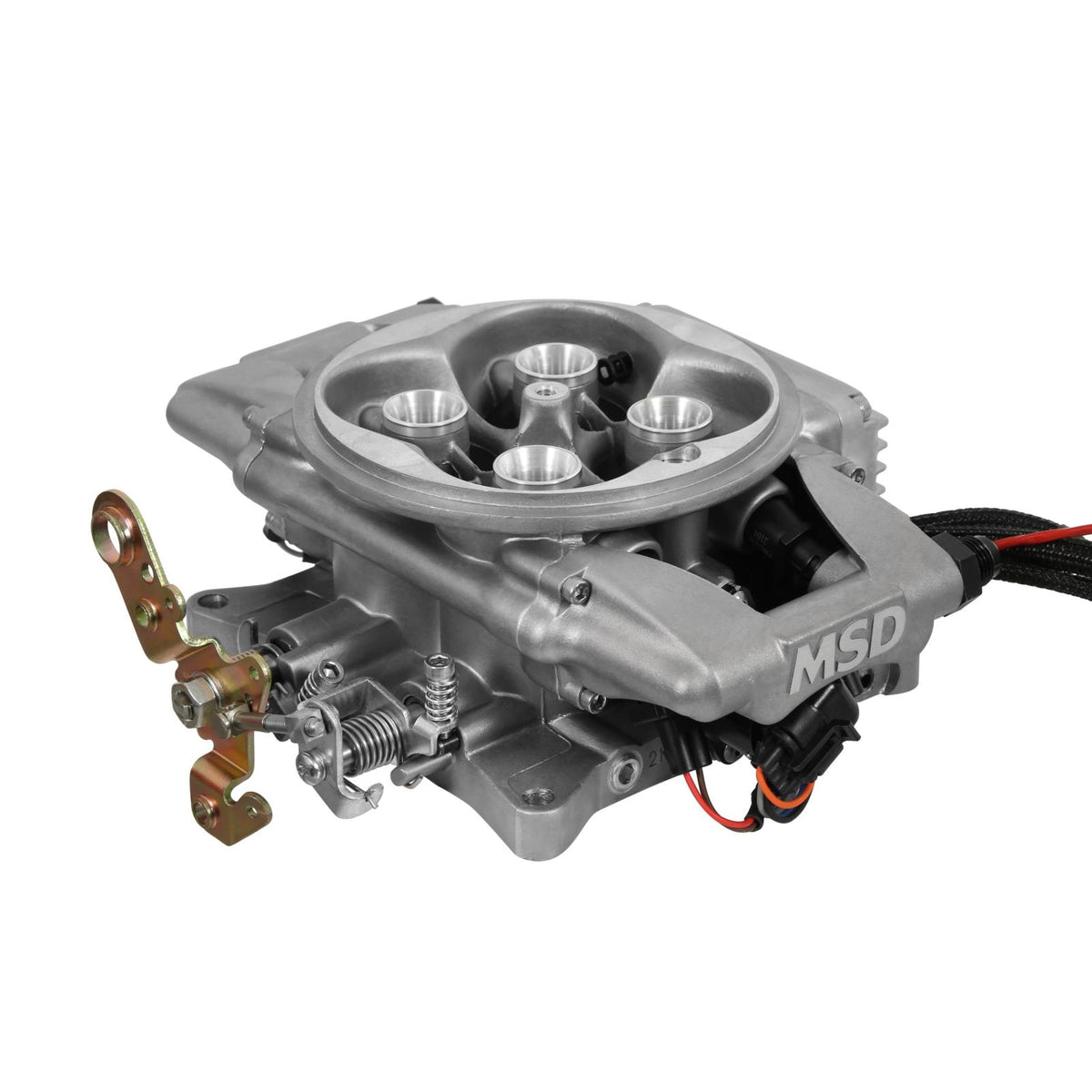 Atomic EFI Master Kit Throttle Body, Power Module (With Wide Band O2 Sensor), Handheld Controller, And The Standard Fuel Kit For Up To 525Hp (At The Crank) MSD Ignition