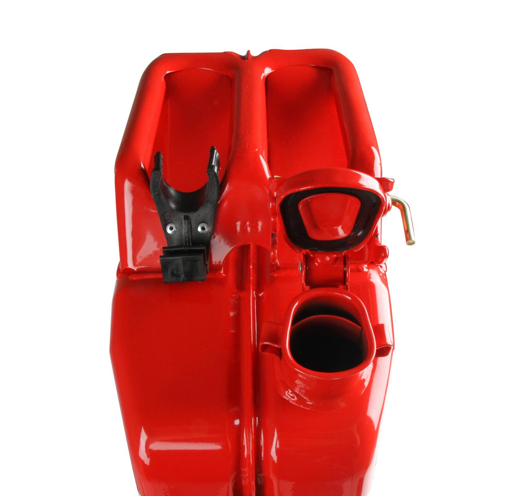 Jerry Can 5.3 Gallon 20 Liter Steel w/ Safety Cap and Spout Anvil Offroad