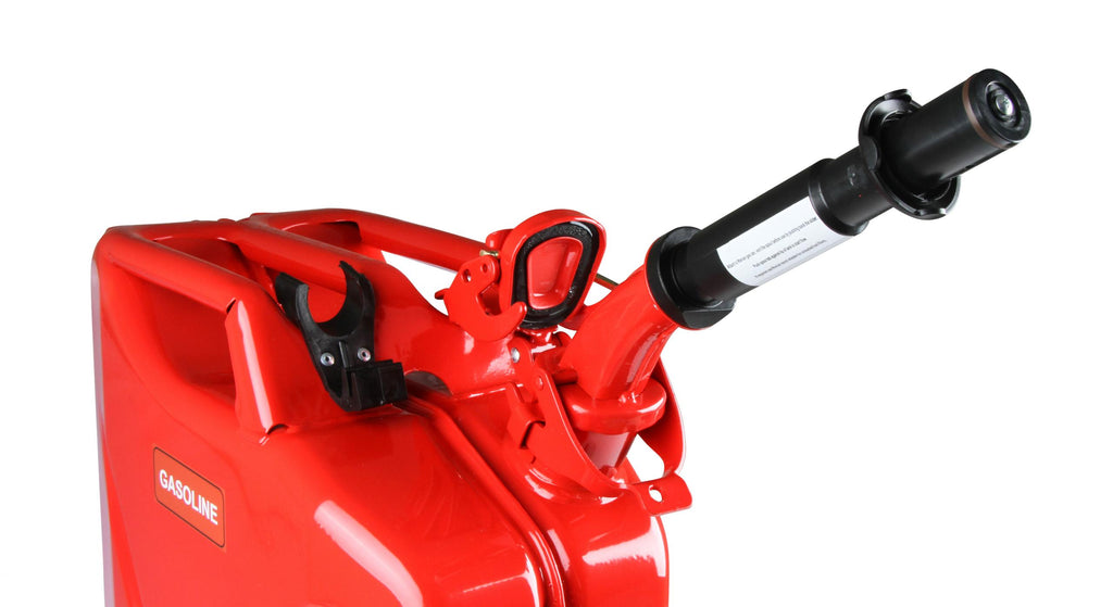 Jerry Can 5.3 Gallon 20 Liter Steel w/ Safety Cap and Spout Anvil Offroad