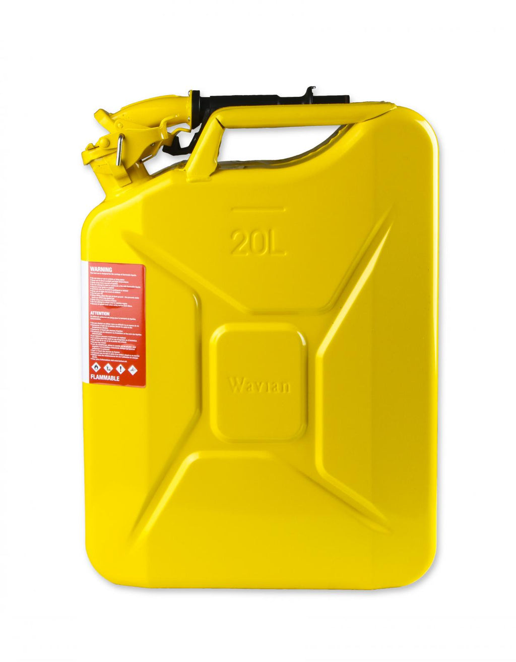Jerry Can 5.3 Gallon 20 Liter Steel w/ Safety Cap and Spout Anvil Offroad