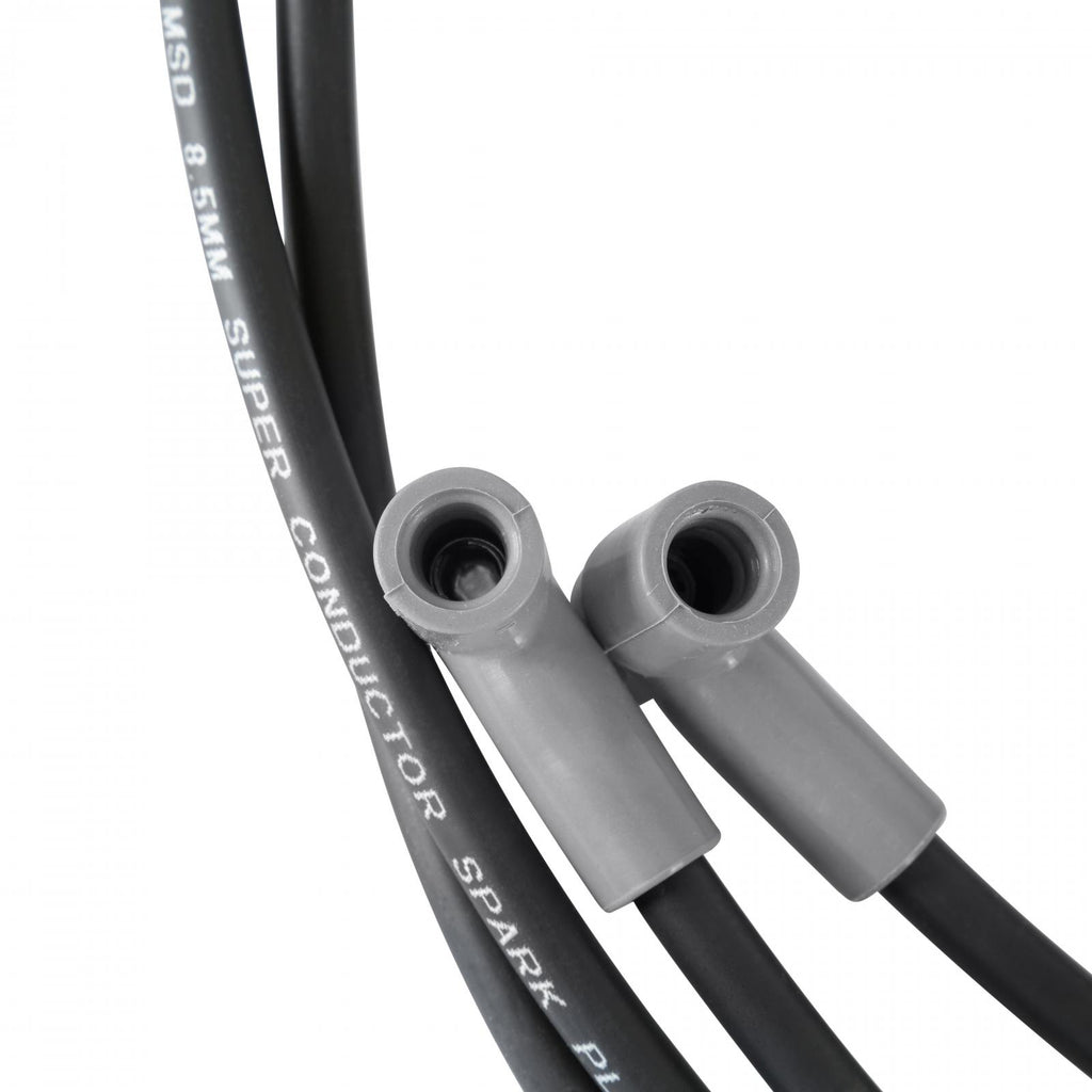 Black Super Conductor Sb Chevy For Use With Low Profile Distributor The MSD Race Tailored 8.5Mm Super Conductor Wire Sets Are Designed Specifically To Fit Race Engines Equipped With Headers Or An MSD Distributor MSD Ignition