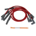 Super Conductor Spark Plug Wire Set Ford 2300 4 Cyl. For Use On Fords 2.3L Four-Cylinder Engine MSD Ignition