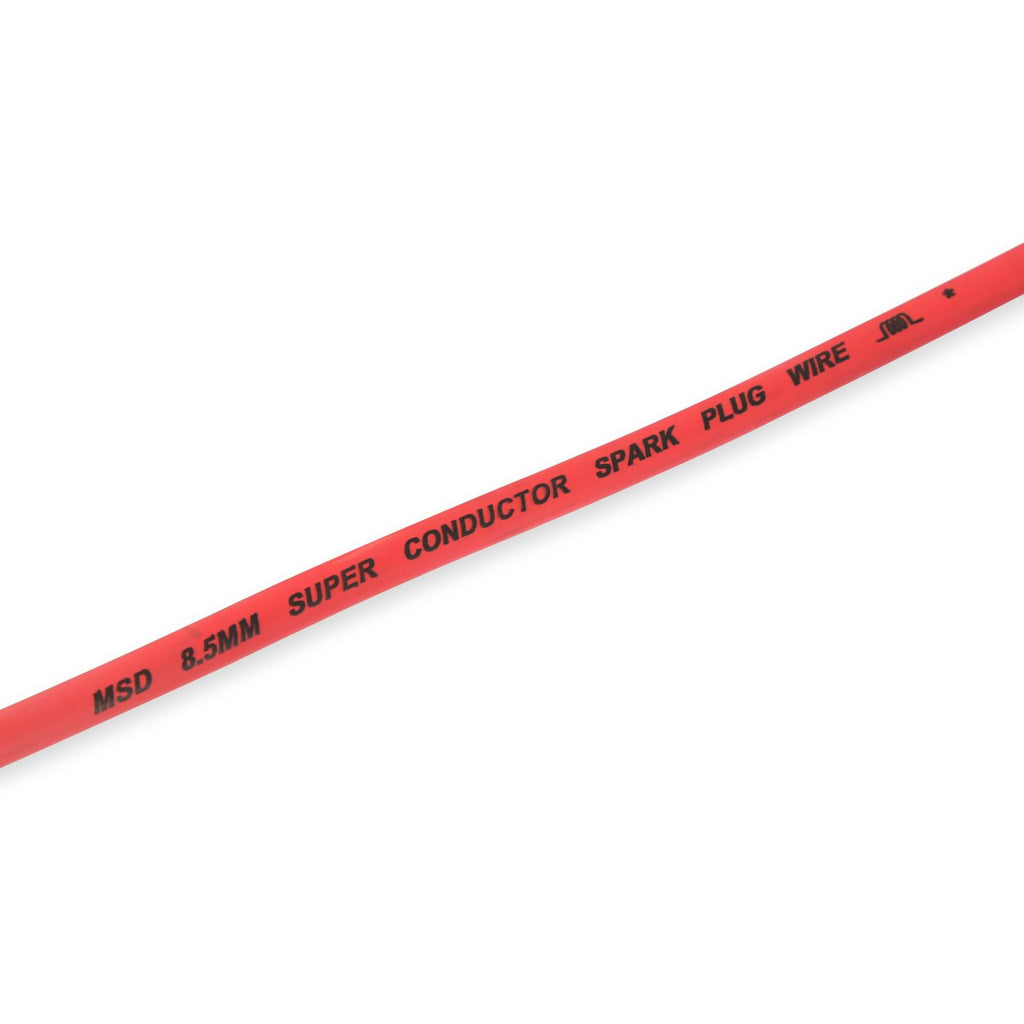 Red Super Conductor Big Block Chevy For Use With Low Profile Distributor The MSD Race Tailored 8.5Mm Super Conductor Wire Sets Are Designed Specifically To Fit Race Engines Equipped With Headers Or An MSD Distributor MSD Ignition