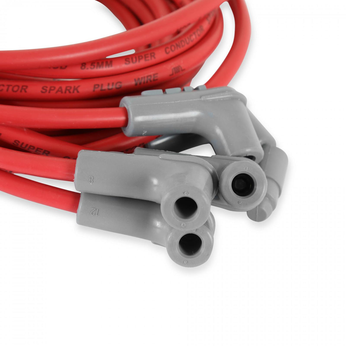 Super Conductor Spark Plug Wire Set Chevy Truck 305-350 '85-On For Use On Chevy Trucks 305-350, '85-On, Red Jacket MSD Ignition