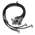 8.5Mm Super Conductor Wire Set For Sbc Sprintcar, Close Fit, In Black Features A Helically-Wound Copper Alloy Conductor Which Has Only 40 50 Ohms Of Resistance Per Foot MSD Ignition
