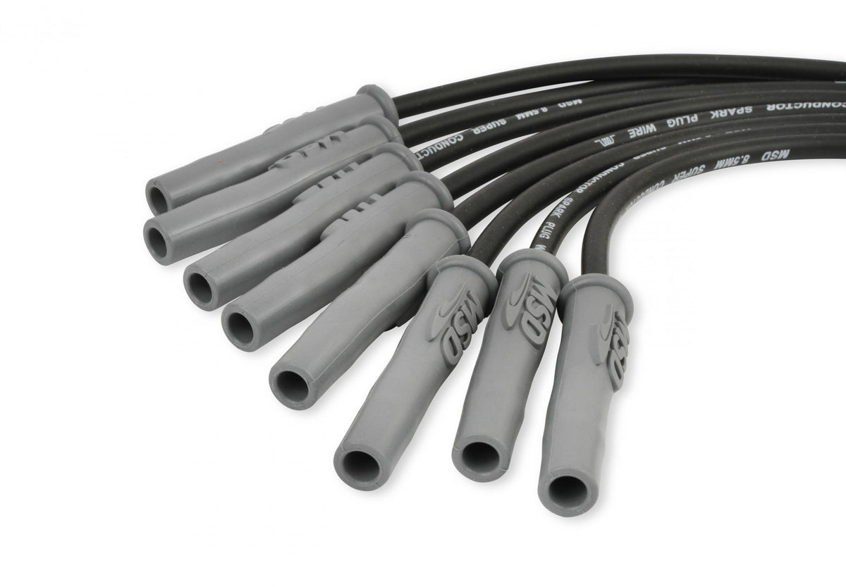 MSD Ford Raptor 6.2L V8 Wire Set Direct Replacement 8.5 Mm Super Conductor Spark Plug Wire Set MSD Ignition
