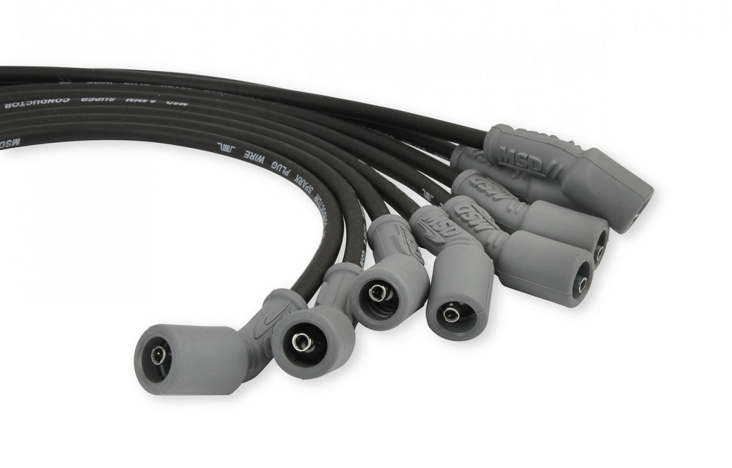MSD Ford Raptor 6.2L V8 Wire Set Direct Replacement 8.5 Mm Super Conductor Spark Plug Wire Set MSD Ignition