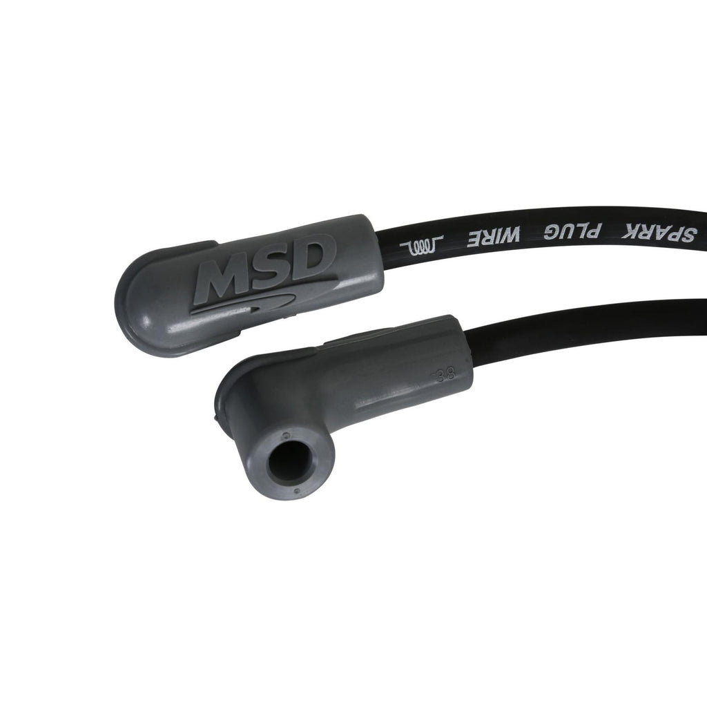 Black Super Conductor Corvette, 305, 350 Hei For Use On Chevy Corvette With 305, 350, Hei, Black Jacket MSD Ignition