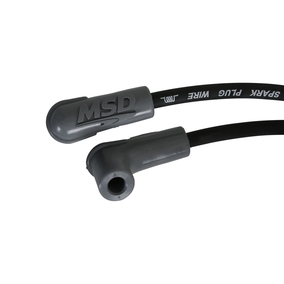 Black Super Conductor Corvette, 305, 350 Hei For Use On Chevy Corvette With 305, 350, Hei, Black Jacket MSD Ignition