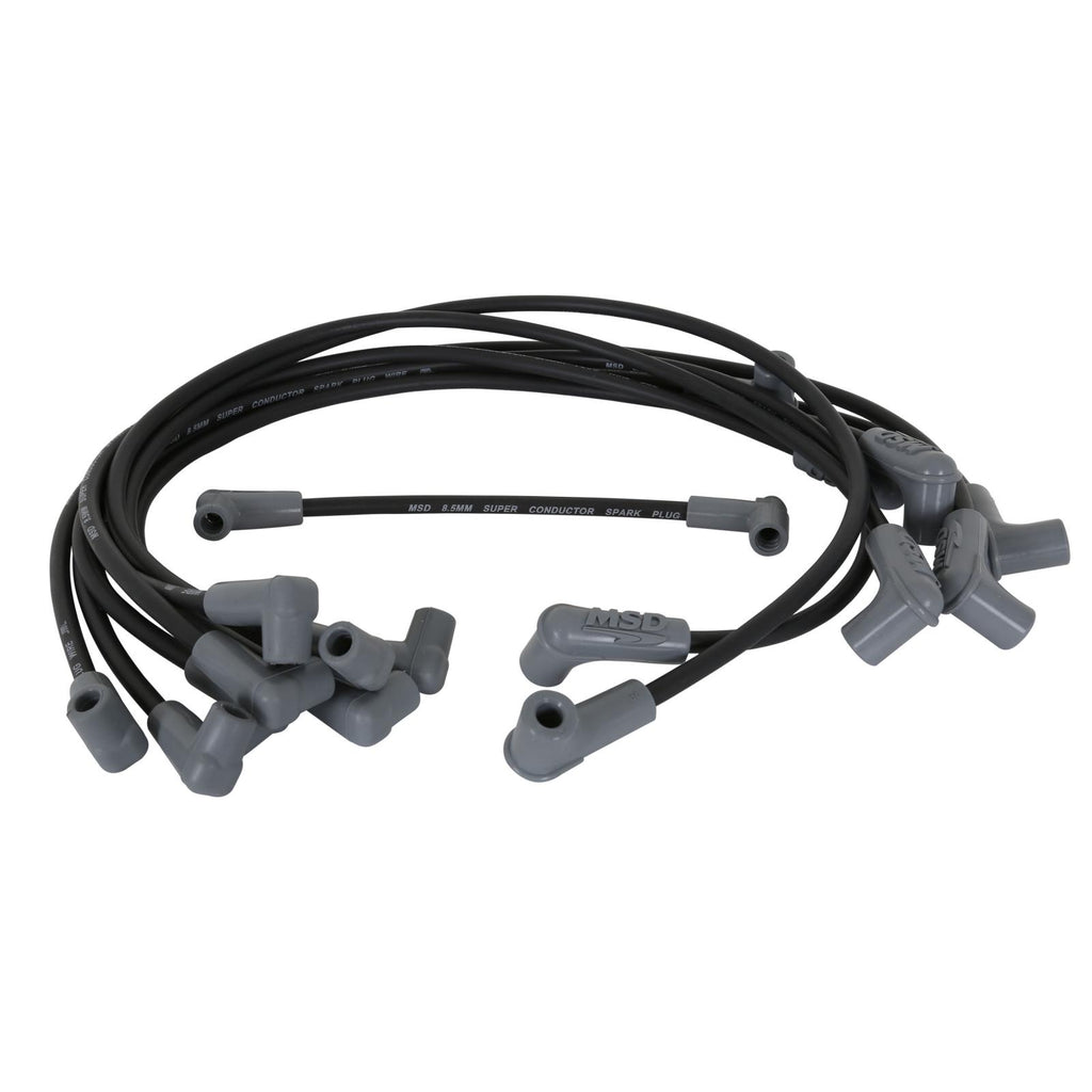 Black Super Conductor Chevy Caprice/Camaro, '88-On For Use On Chevy Caprice/Camaro, '88-On, Black Jacket MSD Ignition