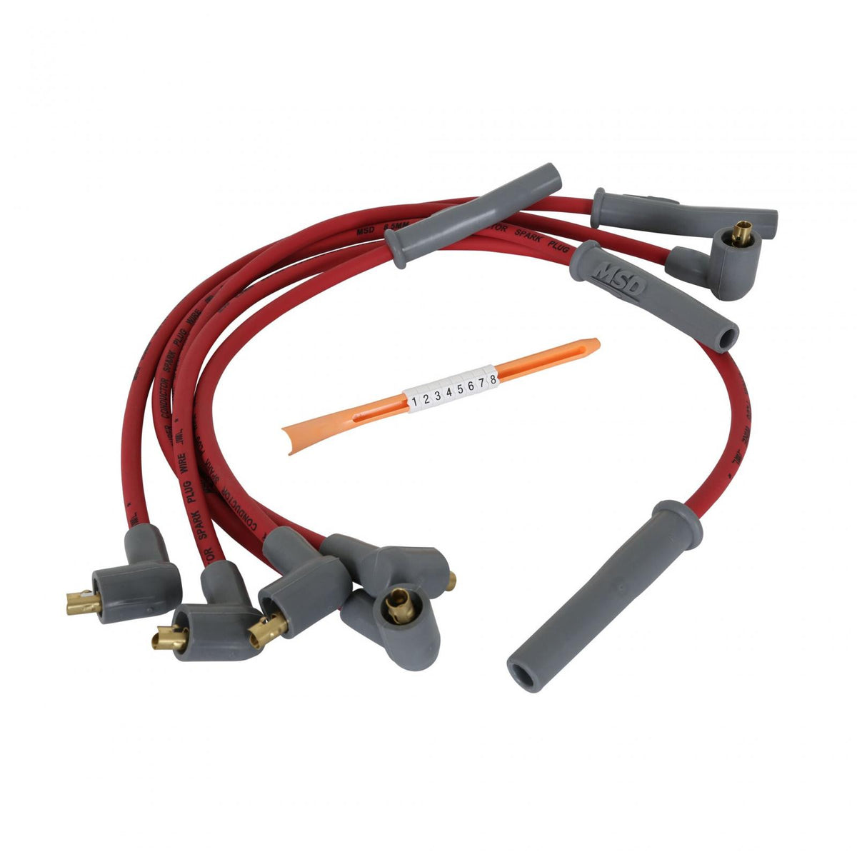 Super Conductor Spark Plug Wire Set 4 Cyl., 22R For Toyota Trucks 79-92 MSD Ignition