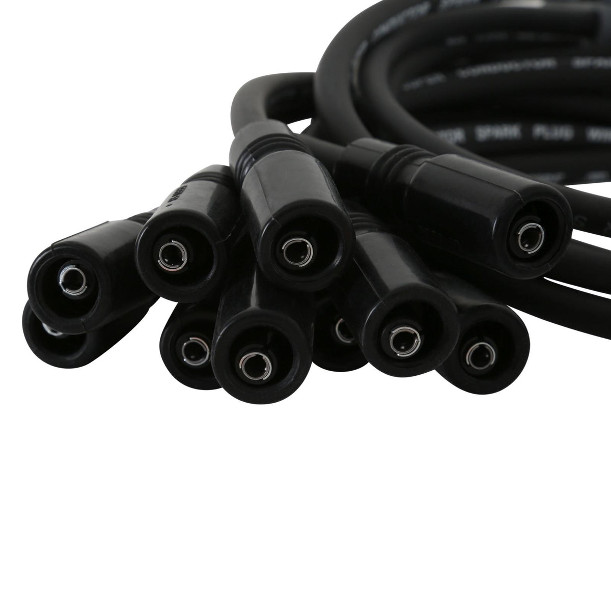 Black Super Conductor Chevy Corvette Lt1, 92-'97 For Use On Chevy Corvette Lt1, '92-'97, Black Jacket MSD Ignition
