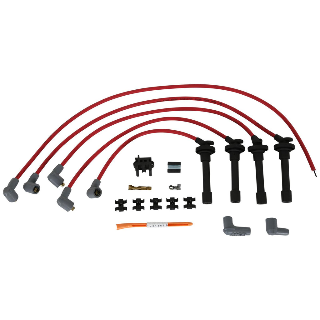 Super Conductor Spark Plug Wire Set Acura/Integra 1.8L Vtec, '94-'97 The MSD 8.5Mm Super Conductor Wire Is The Performance Wire MSD Ignition