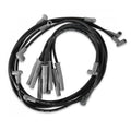 Wire Set Sc Blk, Chry. 383-440 Hei For MSD Dist. For Use On Chrysler 383-440 Hei With MSD Distributor, Black Jacket MSD Ignition