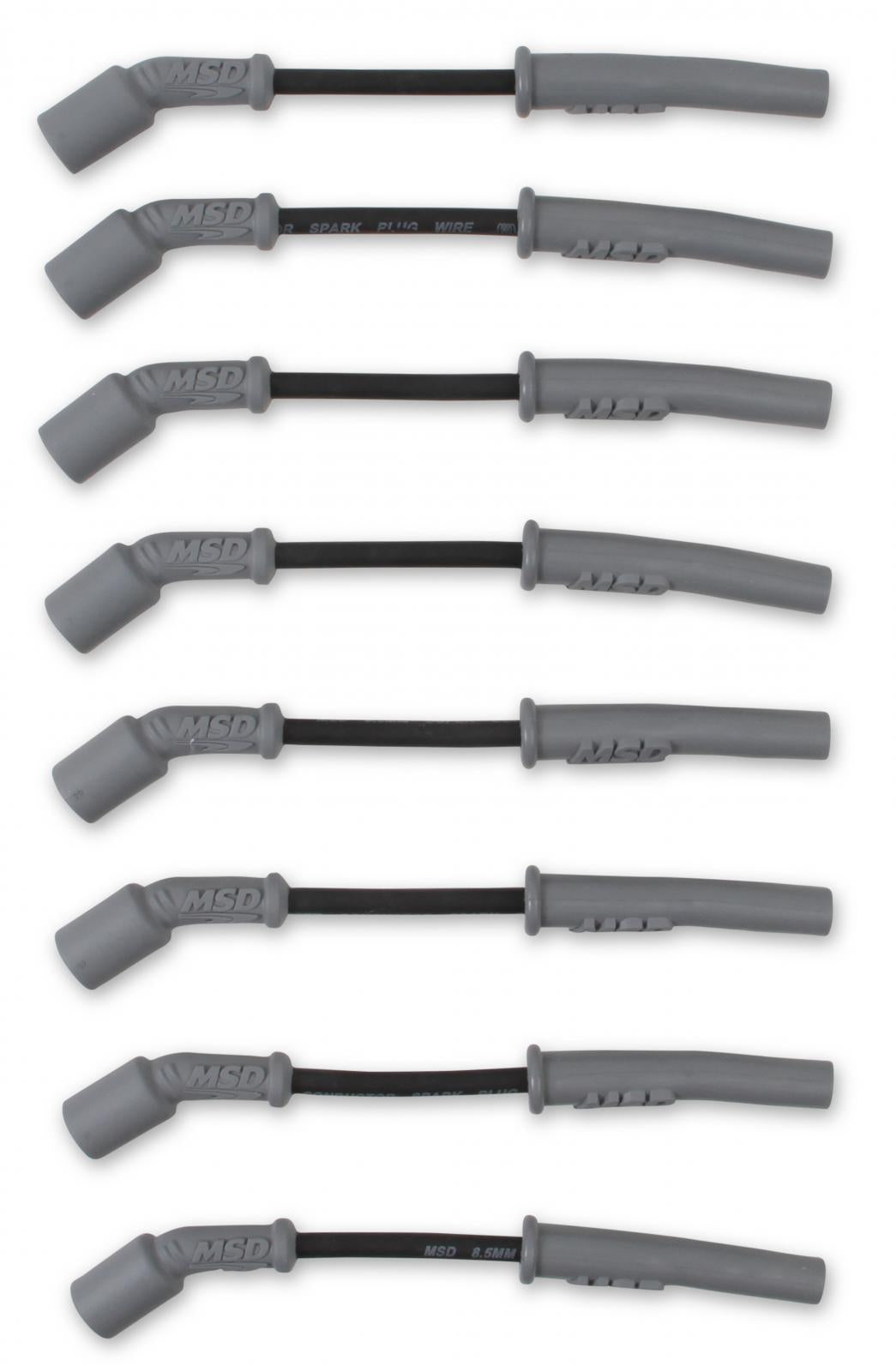 Wire Set Black Sc, GM LS1, Vette/Camaro, '97-On For Use On GM LS1 Engines, Corvette, Camaro, '97-On, Black Jacket MSD Ignition