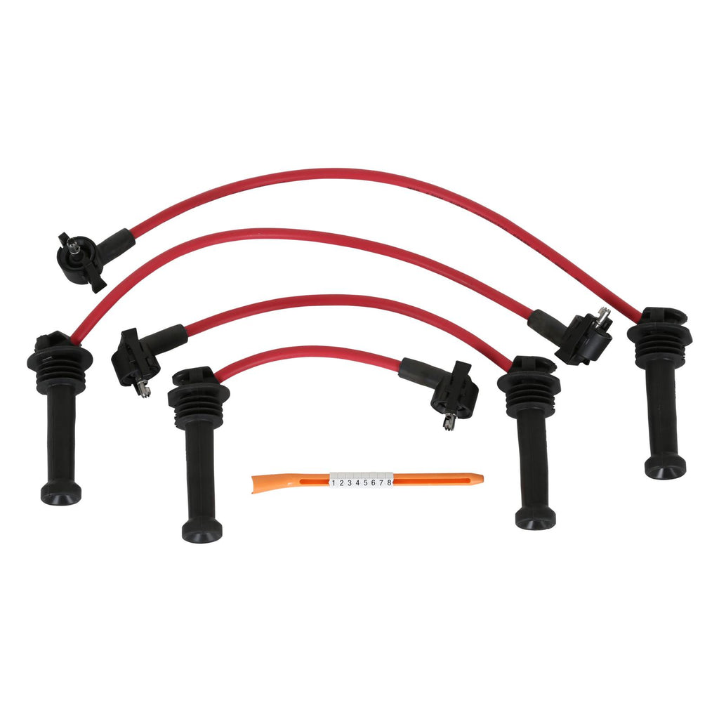 Super Conductor Spark Plug Wire Set 98-01 Ford Zx-2, 2.0L, 4 Cyl The MSD 8.5Mm Super Conductor Wire Is The Performance Wire MSD Ignition
