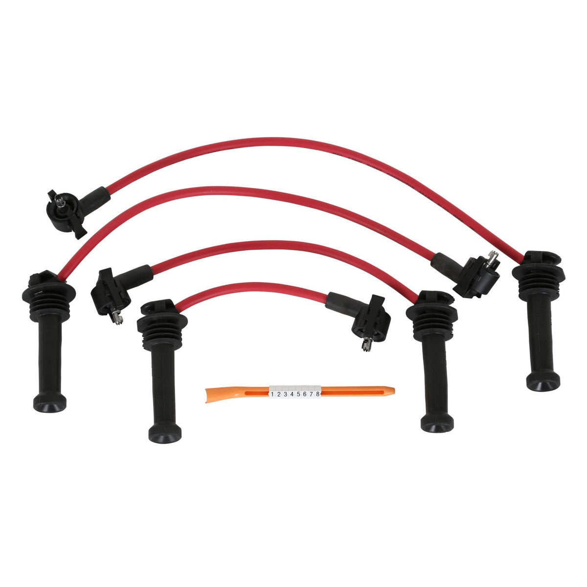 Super Conductor Spark Plug Wire Set 98-01 Ford Zx-2, 2.0L, 4 Cyl The MSD 8.5Mm Super Conductor Wire Is The Performance Wire MSD Ignition