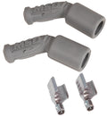 Ls1, 45 Degree Boots & Terminals, 2/Card Each Boot Provides Excellent Heat Resistance As Well As Maximum Protection Against Spark Loss MSD Ignition