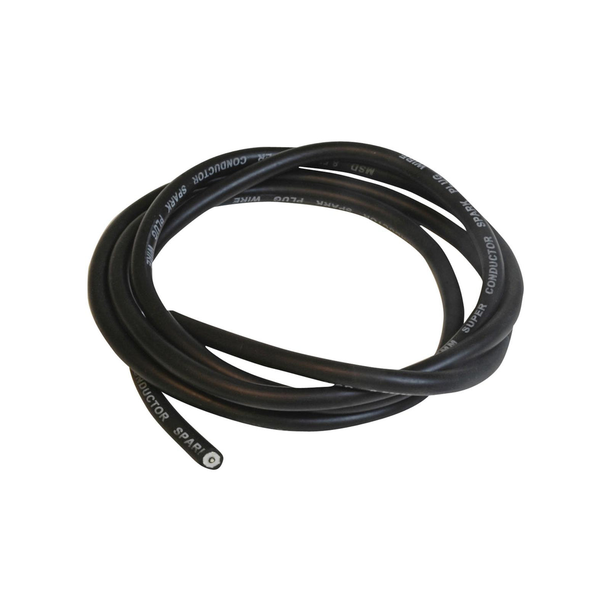 MSD Super Conductor Bulk Wire, Black 100' Bulk Black Super Conductor Spark Plug Wire In Bulk, 100' Length MSD Ignition