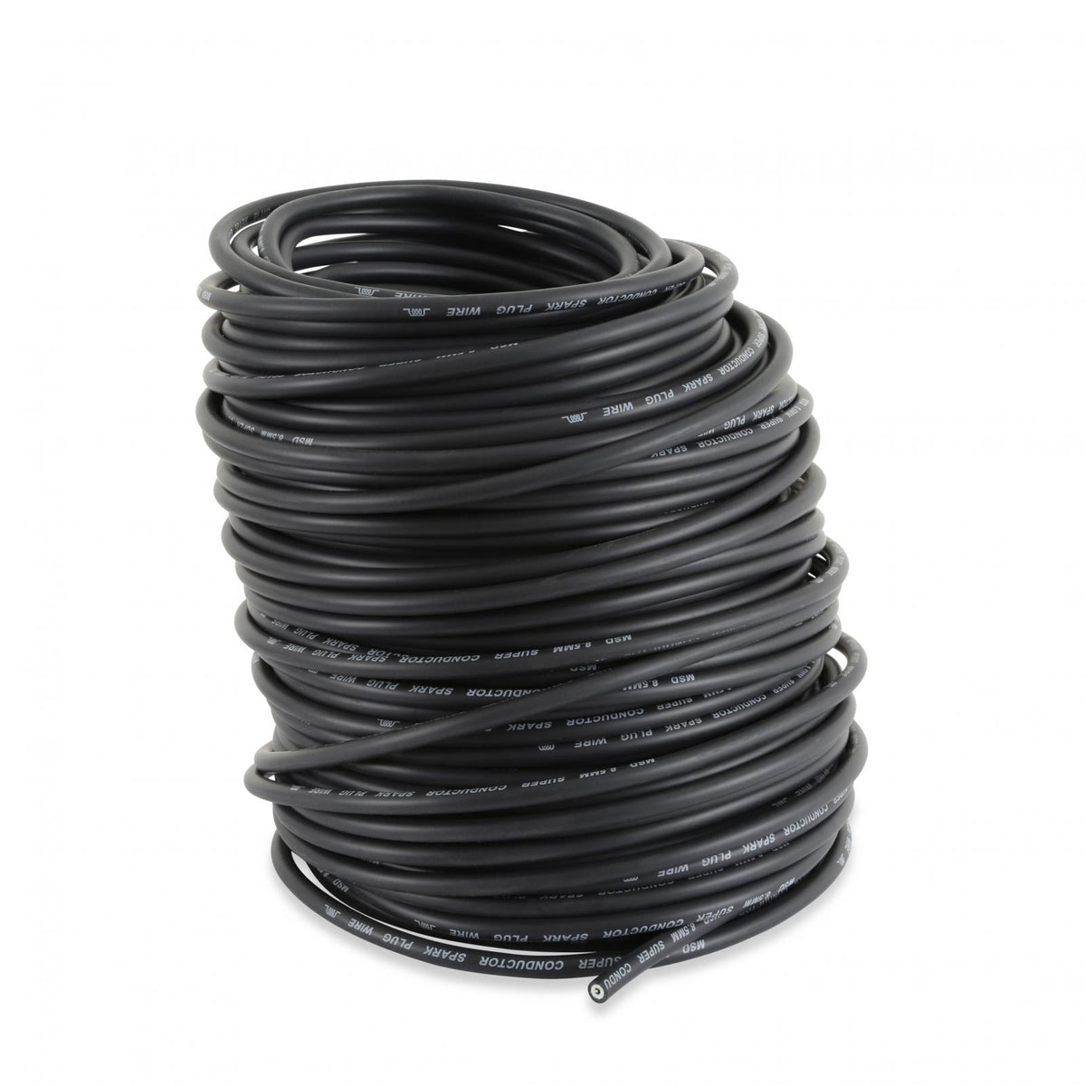 MSD Super Conductor Bulk Wire, Black 300' Black Super Conductor Spark Plug Wire In Bulk, 300' Length MSD Ignition