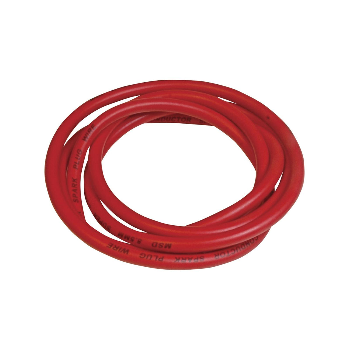 MSD Spark Plug Wire Super Conductor 8.5Mm Red Bulk 300 Foot Length Roll MSD Ignition