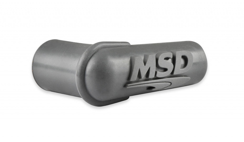 Boots, 90 Degree Logo Spark Plug, Gray Silicone 50Ea Spark Plug Boots, 90 Degree With MSD Logo, Gray Silicone 50Ea MSD Ignition
