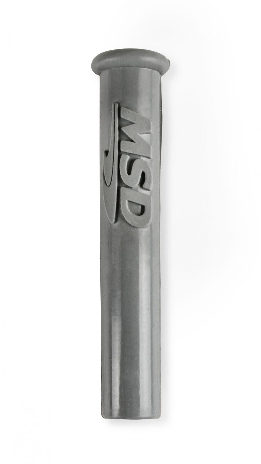 Boots, Straight, Logo Gray Silicone, 50Ea Spark Plug Boots, Straight/Multi-Angle, With MSD Logo Gray Silicone, 50Ea MSD Ignition