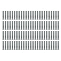 Straight, Gray Silicone Boots, 100 Each 100 Qty Straight Gray Silicone Spark Plug Boots MSD Ignition
