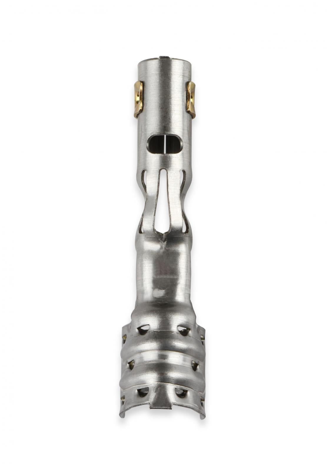 Terminals, Spark Plug Wire Straight/Multi-Angle Qty 50 Spark Plug Terminals, Straight Dual Crimp, Multi-Angle, Stainless Steel Qty 50 MSD Ignition