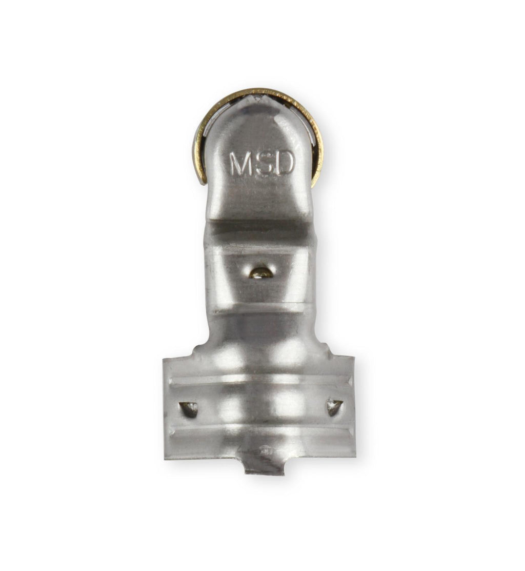 Terminals, Spark Plug Wire Straight/Multi-Angle Qty 50 Spark Plug Terminals, Straight Dual Crimp, Multi-Angle, Stainless Steel Qty 50 MSD Ignition