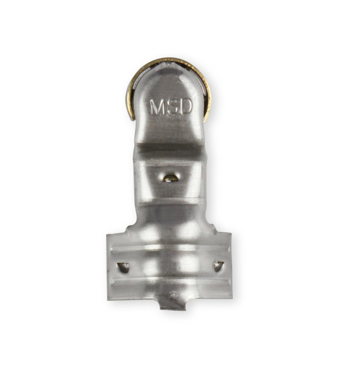 Terminals, Spark Plug Wire Straight/Multi-Angle Qty 50 Spark Plug Terminals, Straight Dual Crimp, Multi-Angle, Stainless Steel Qty 50 MSD Ignition