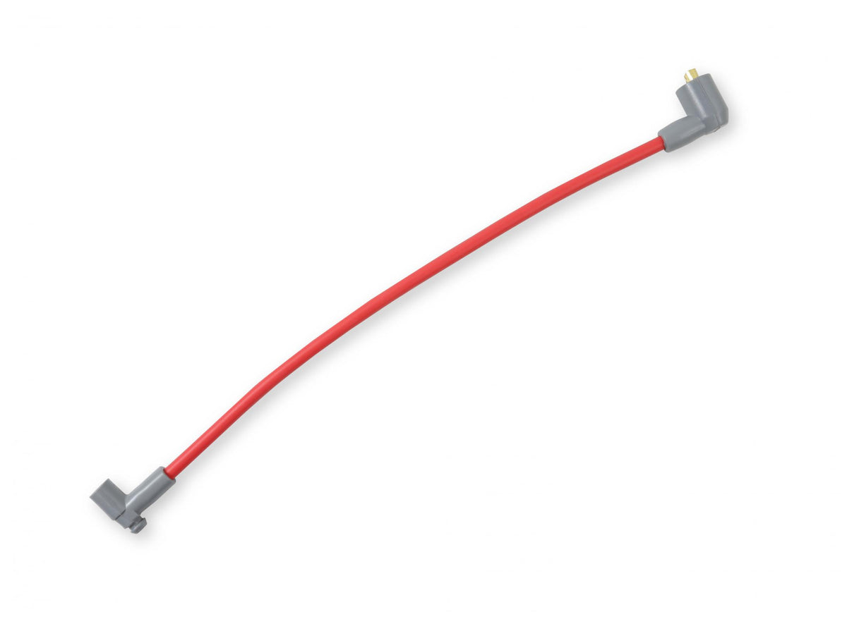 Super Conductor Spark Plug Wire Set Chevy 366-454 W/Hei Cap For Use With Chevy 366-454 With Hei Cap, Red Jacket MSD Ignition