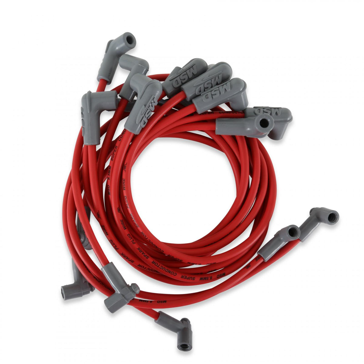 Super Conductor Spark Plug Wire Set Big Block Chevy For Use With Hei Tower Cap The MSD Race Tailored 8.5Mm Super Conductor Wire Sets Are Designed Specifically To Fit Race Engines Equipped With Headers Or An MSD Distributor MSD Ignition
