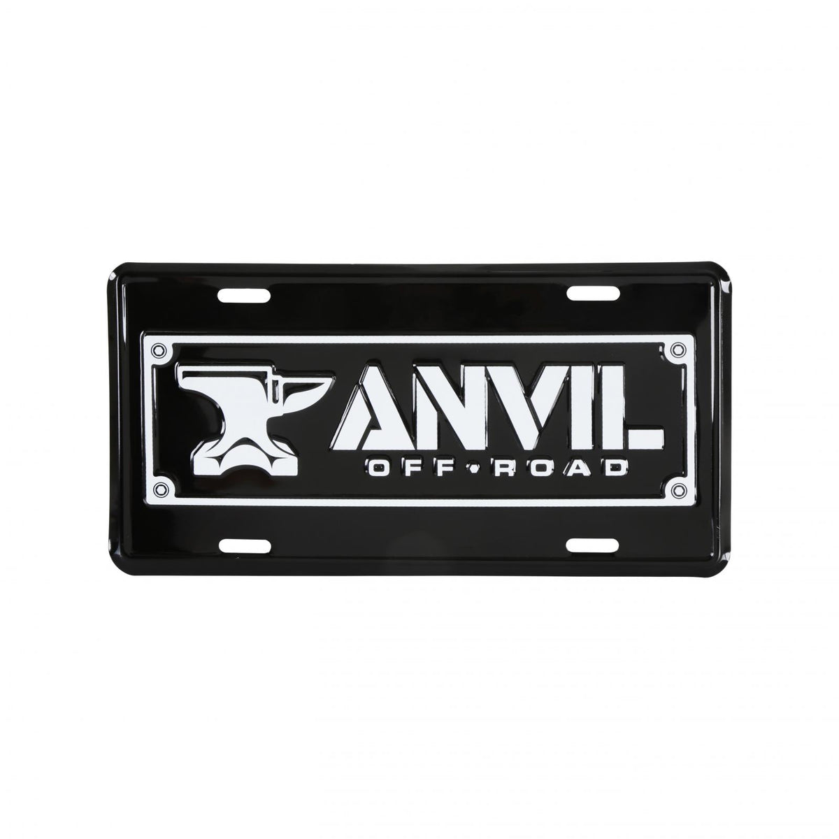 Anvil Off Road License Plate 12 x 6 Inch with High Gloss Graphics on Embossed Aluminum